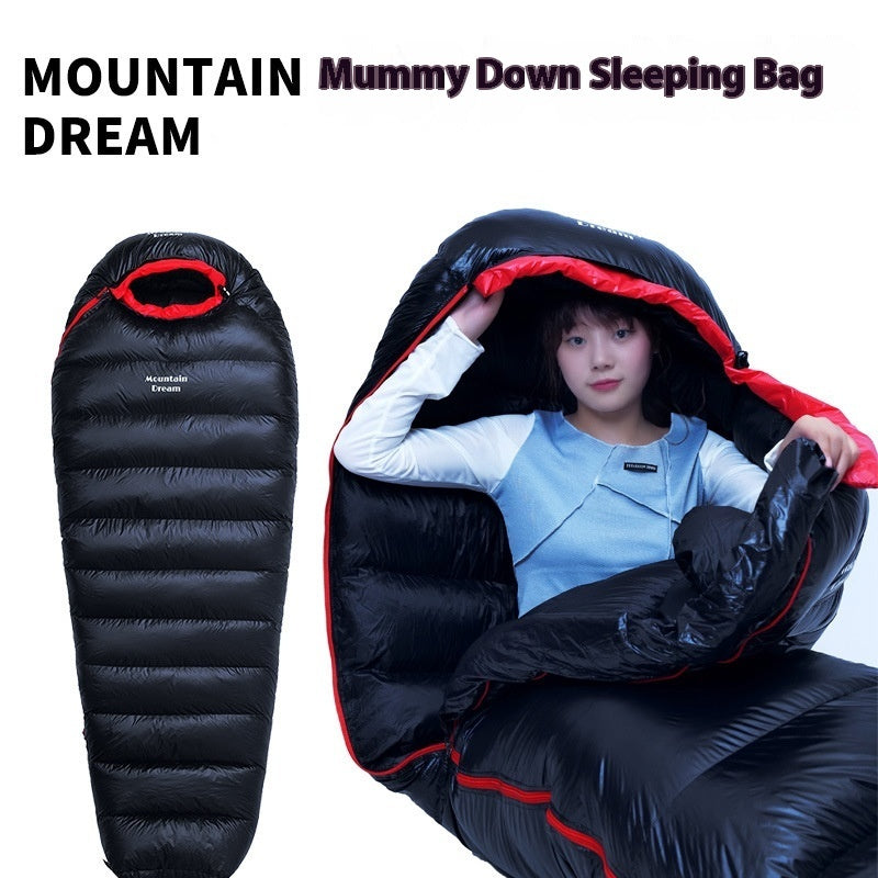 Experience Unmatched Comfort with Our Cold-proof Duck Down Sleeping Bag